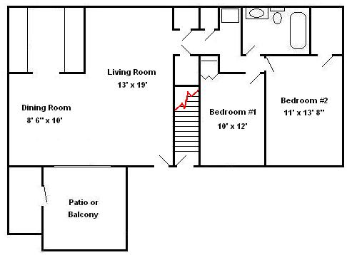 2 Bedrooms Hershey Apartments | Braircrest Gardens Apartments