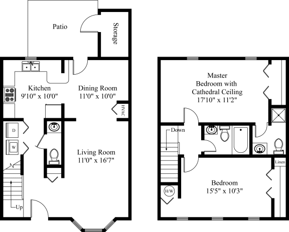 Mechanicsburg 2 Bedroom Apartment Mechanicsburg