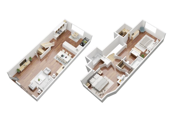 2 Bedroom Townhouse Crenshaw Townhouses