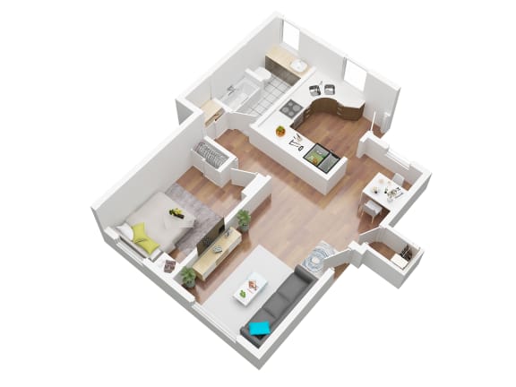 1 bedroom apartment for rent in Ladera California