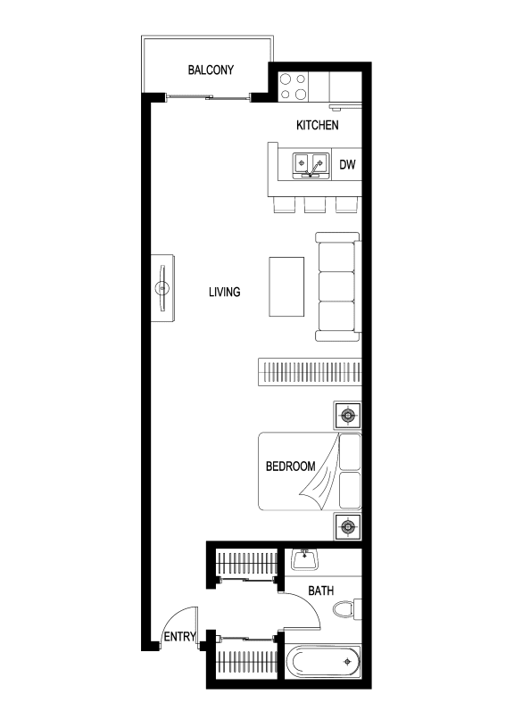 Cielo Studio Apartment