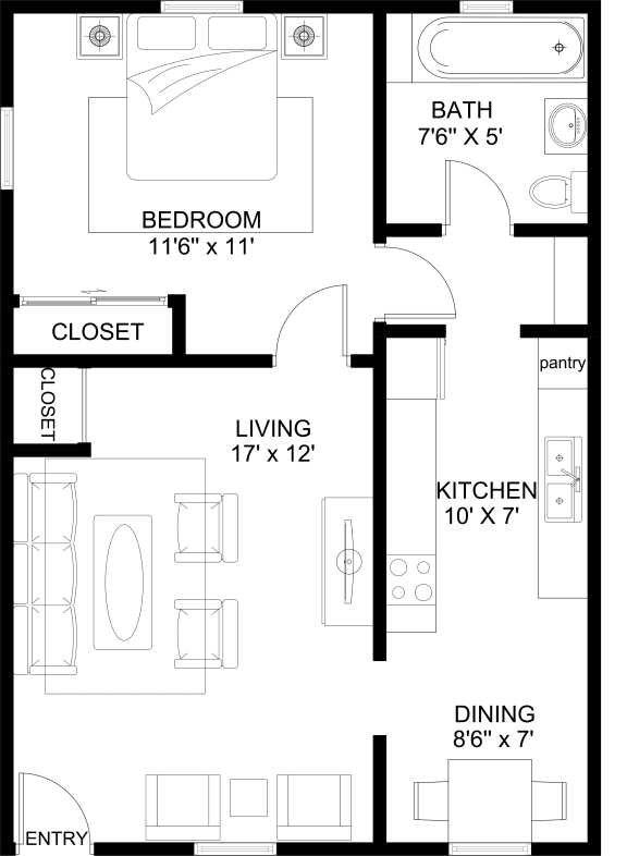 Wilshire Floorplan