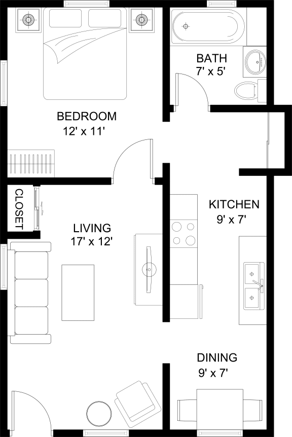 Rodeo floor plan