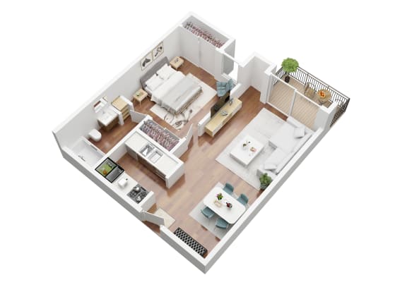 Cielo 1 Bedroom Apartment