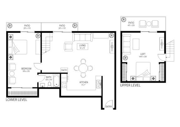 Sardina Loft Floorplan