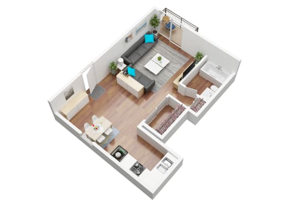 Oxnard Terrace Monaco floorplan