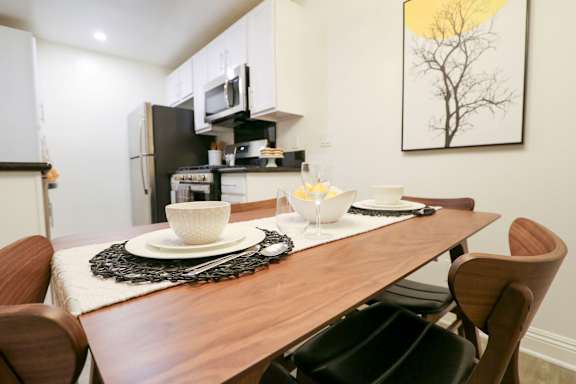 1 Bedroom - Floor plan A at Westwood Riviera Apartments, California