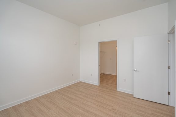 A3 Bedroom with Walk Through Closet and LVP Flooring Throughout