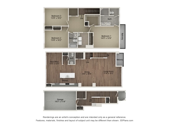 a floor plan of a 2100 sq ft home
