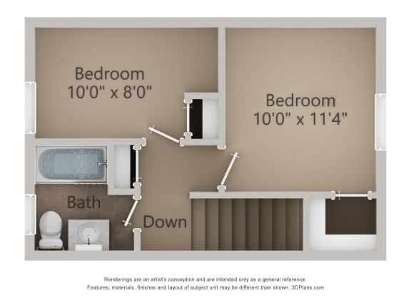a floor plan for a bathroom with a bath and a shower