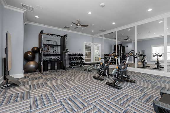 Gym at Merion at Cross Keys Apartments, Apartments, Williamstown, NJ