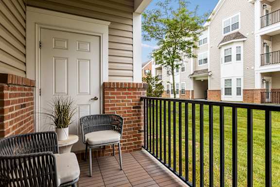 Balcony And Patio at Merion at Cross Keys Apartments, Williamstown, 08094