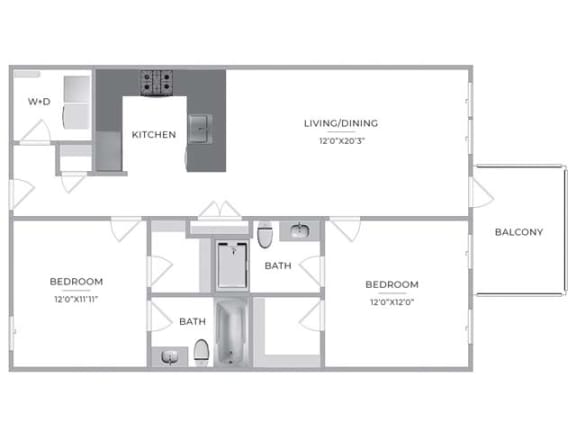Carillon Woods Two Bedroom  at Carillon Woods, Delaware
