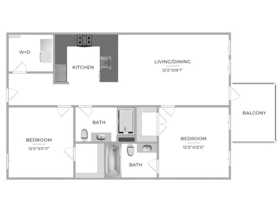 Carillon Woods Two Bedroom  at Carillon Woods, Delaware