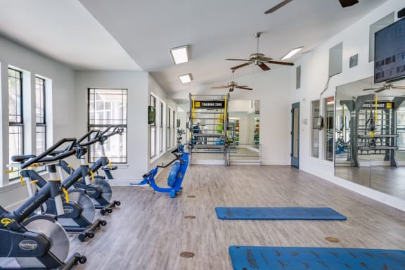 Peloton Bikes at The Monroe Apartment Homes, Tallahassee, FL