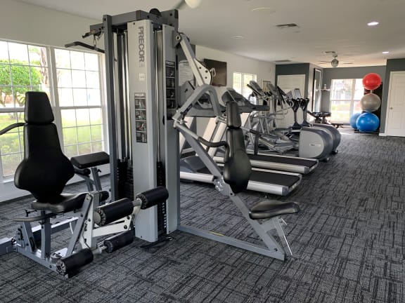 fitness center at The Fountains at Deerwood Apartments ,Jacksonville, FL 32256