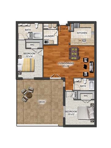 Floor Plan  L1 Floor Plan at The Collings at the Lumberyard, Collingswood, New Jersey
