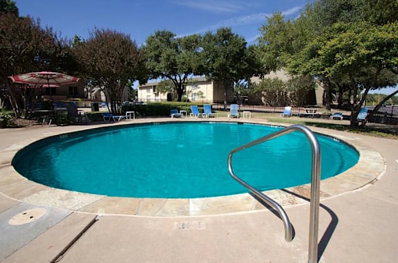 sparkling pools at Park Villas, Fort Worth, TX, 76116