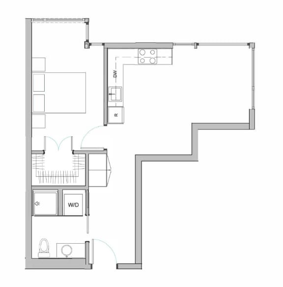 Floor Plans of Mio in Seattle, WA