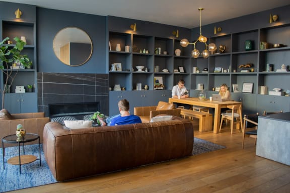 Living room at Mariposa on 3rd, Los Angeles, CA 90004
