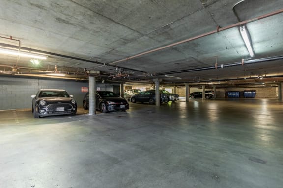 Parking space at Los Feliz, Los Angeles, California