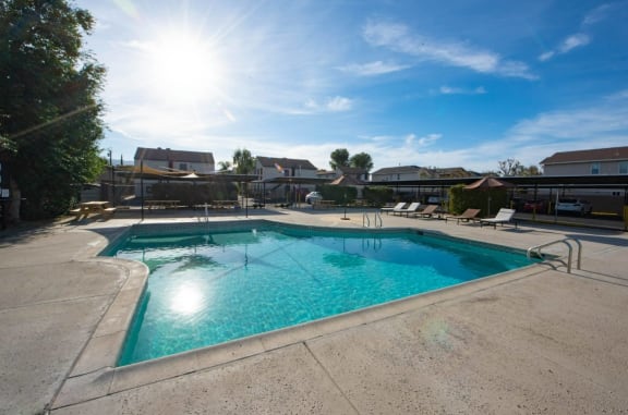 Swimming pool at Canyons at Santa Clarita, CA