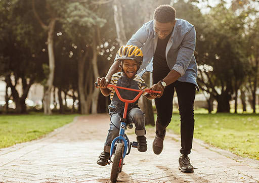 Cycling at Park Pines Apartments, Mississippi