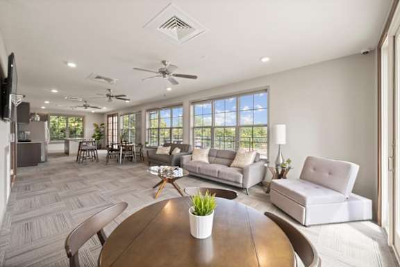 Large Living Room at The Dorset, Kansas City, 64112