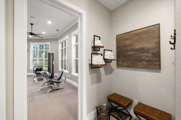 Fitness Studio at Stonepost Lakeside Apartment Homes, Olathe