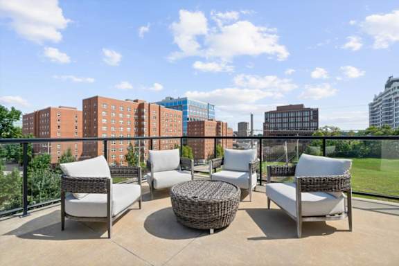 Rooftop Patio at The Dorset, Kansas City, 64112