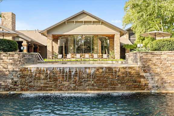Front Pool View at Deer Creek Apartment Homes, Kansas