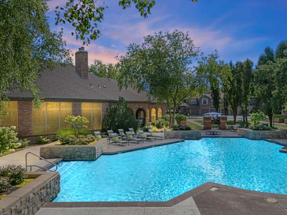 Shimmering Swimming Pool at Crescent Apartment Homes, Lenexa, KS, 66219