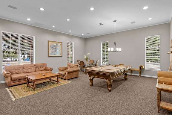 Clubhouse at The Clairborne Apartment Homes, Grand Prairie