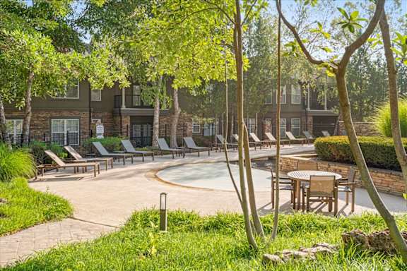Crystal Clear Swimming Pool at Deer Creek Apartment Homes, Overland Park, Kansas