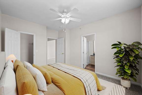 Spacious Bedroom With Closet at Crowne Chase Apartment Homes, Kansas, 66210