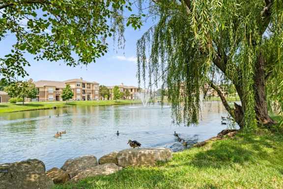 Large Lake View at Stonepost Lakeside Apartment Homes, Olathe, KS