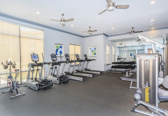 State Of The Art Fitness Center at 46 Penn Apartments, Kansas City, 64111