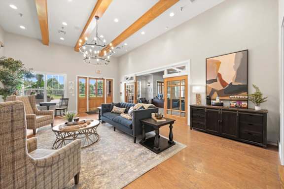 Community Clubhouse at Stonepost Lakeside Apartment Homes, Olathe, 66062