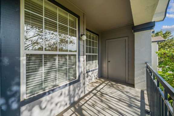 Private Apartment Balcony at Crowne Chase Apartment Homes, Kansas, 66210