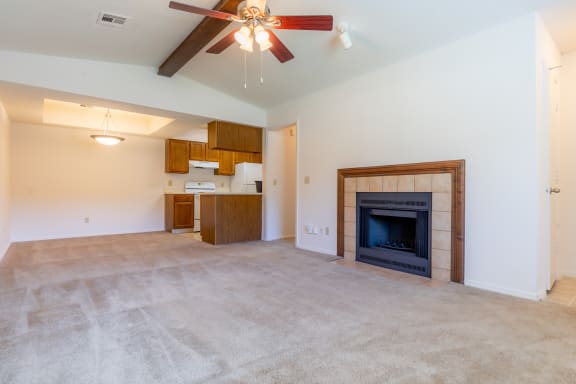 Carpeted Lounge at Waterford Place Apartments & Townhomes, Overland Park
