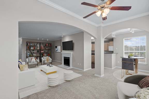 Breakfast Nook at The Clairborne Apartment Homes, Grand Prairie, TX, 75050
