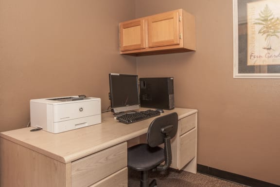 Work From Home Setup at Sheridan Ridge, Overland Park, KS