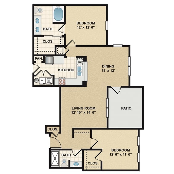 2 bedroom, 2 bathroom  at Stonepost Ranch, Kansas, 66221