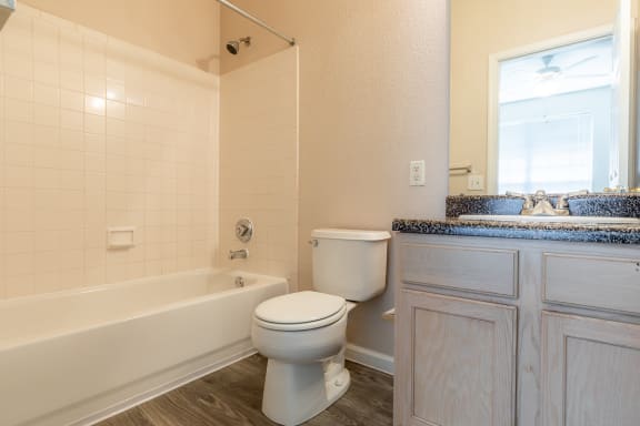 Spacious Bathrooms at Crowne Chase Apartment Homes, Overland Park, Kansas