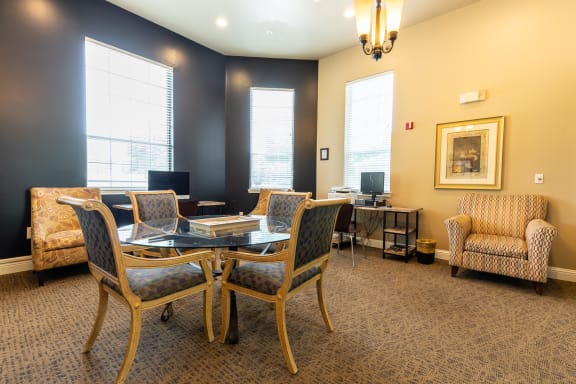 business center at Wade Crossing Apartment Homes , Frisco, Texas, 75035
