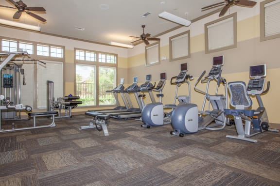 fitness center2 at  Cypress at Lewisville Apartments , Lewisville