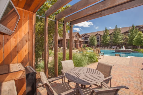 poolside view at Cypress at Lewisville Apartments , Lewisville,75067