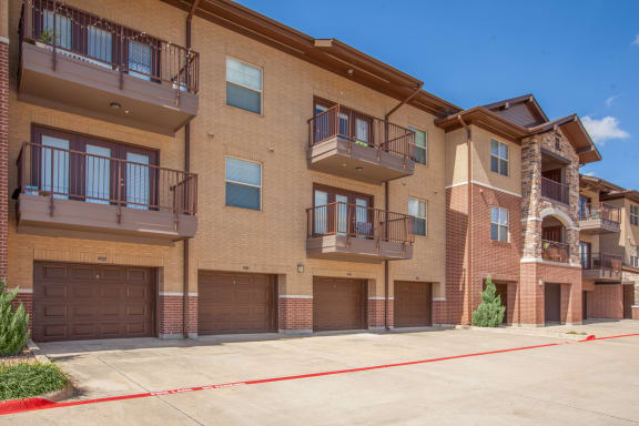 apartment building exterior 2 at  Cypress at Lewisville Apartments, Texas