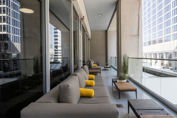 Outdoor Terrace in Downtown Kansas City