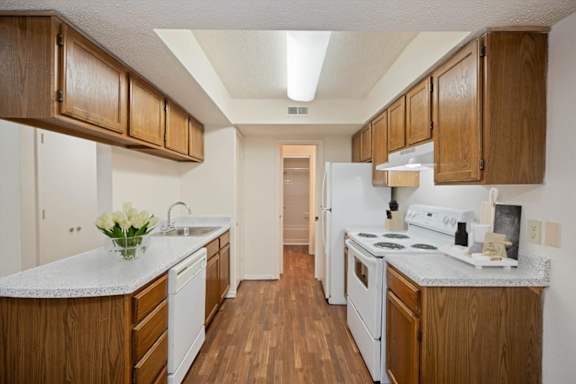 Dishwasher included in each home at Waterford Place Apartments & Townhomes in Overland Park, KS